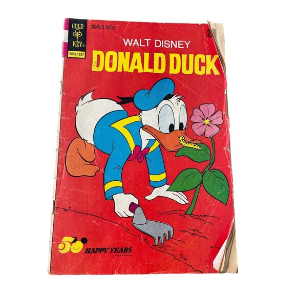 Gold Key Walt Disney Donald Duck 150 July 1973 Comics Red Cover Bagged Boarded - Picture 1 of 7
